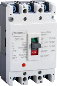 DISJUNTOR CAIXA MOLDADA 100A