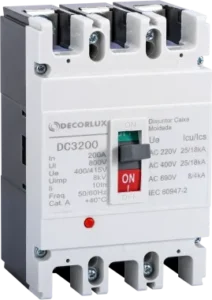 DISJUNTOR CAIXA MOLDADA 200A